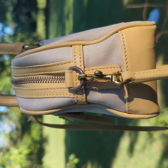HTF Coach Penelope Twill Small Satchel 9778, Y2K Turnlock Pocket!